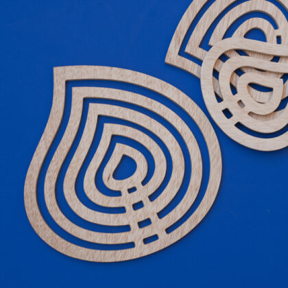 Bases (Conjunto de 3) Contraplacado Okoume